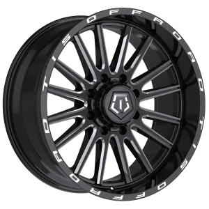 TIS Wheels – 567BM – Black – 22″x10″ -19mm – Summer Wheels – 567BM2208719